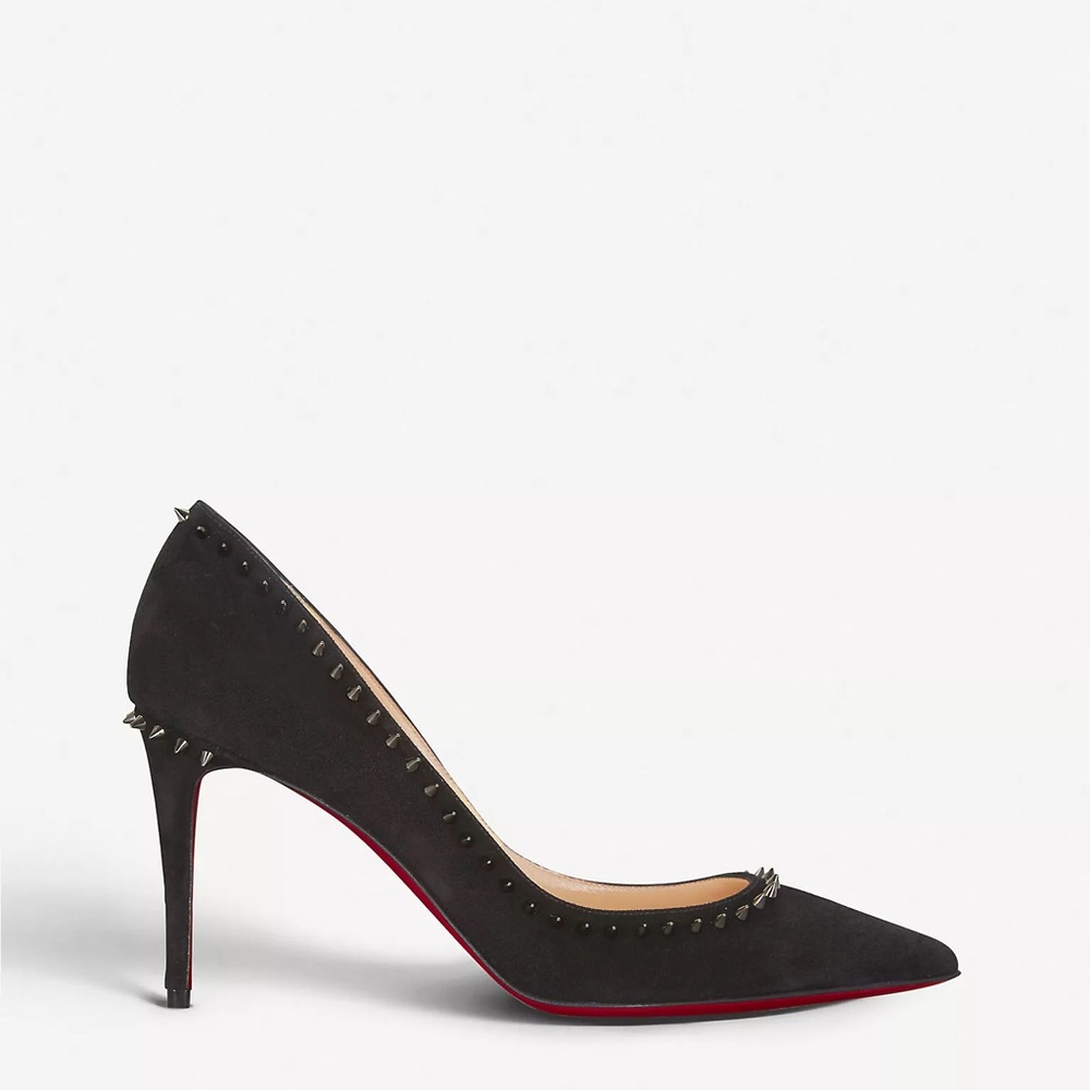 Christian Louboutin Anjalina 85 Suede Pumps